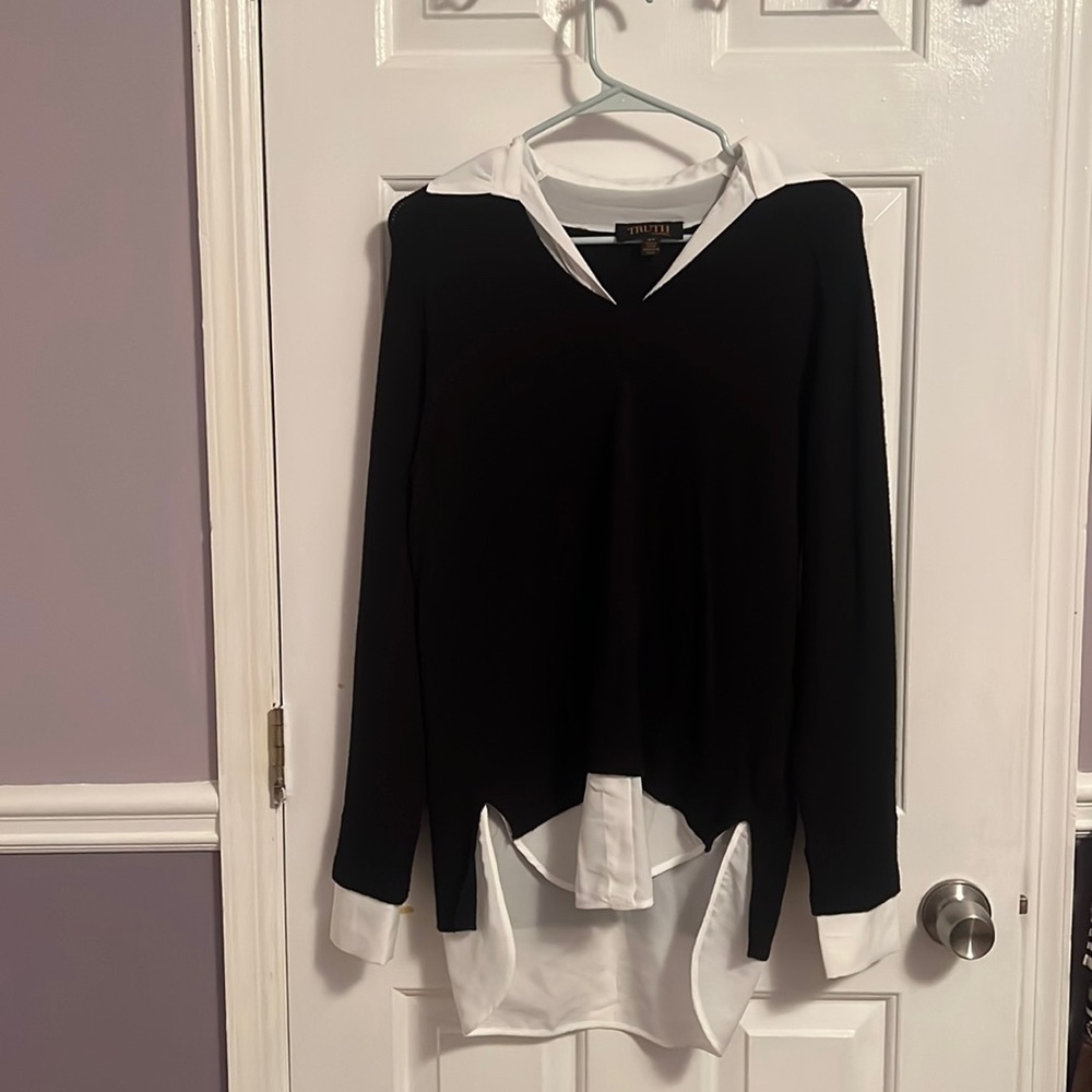 Trendy- Sweater with collar